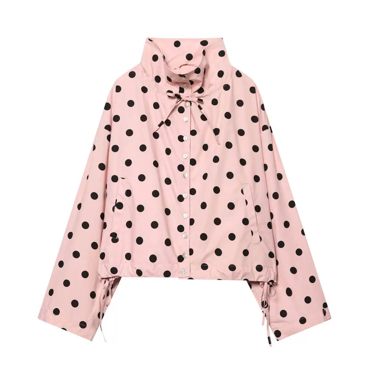 Nymera Veste Rose à Pois