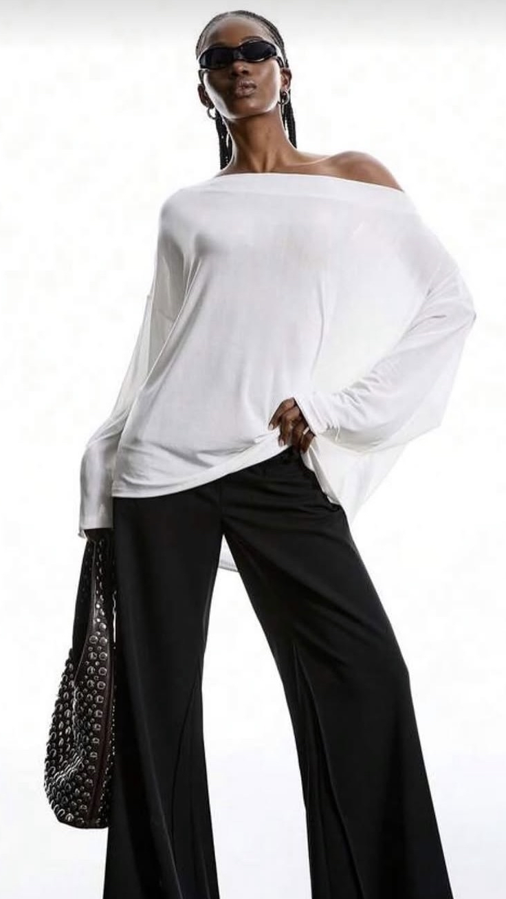 Nymera Black/White style Top