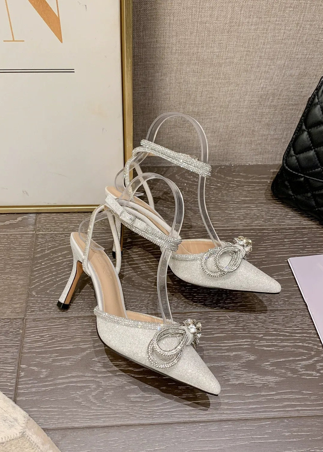 Nymera Rhinestone Heels