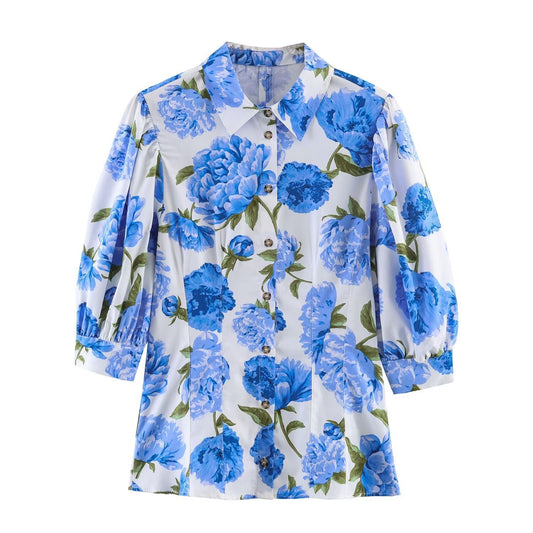 Nymera Summer Blue Shirt