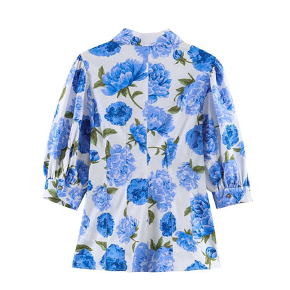 Nymera Summer Blue Shirt