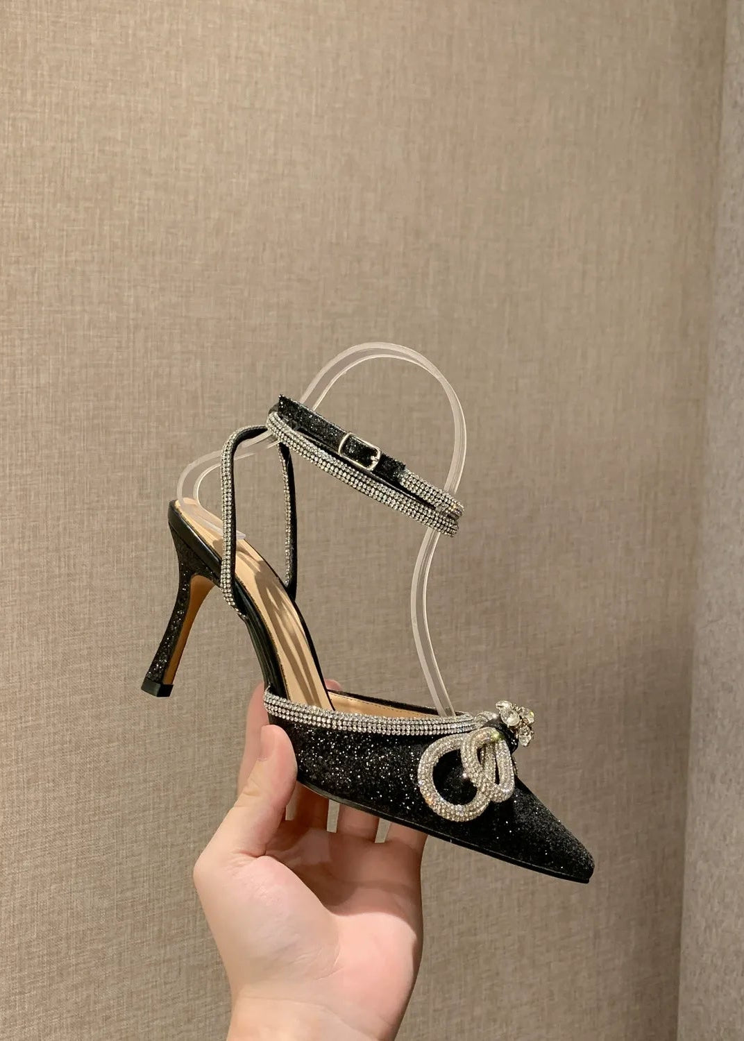 Nymera Rhinestone Heels