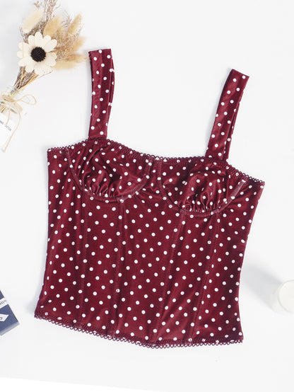 Nymera Summer Polka Dot Top