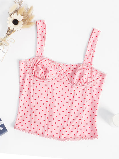 Nymera Summer Polka Dot Top