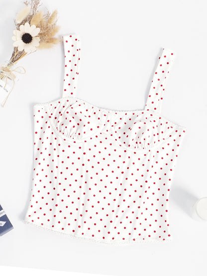 Nymera Summer Polka Dot Top