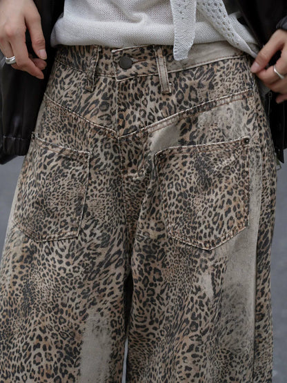 Nymera Leopard Jean